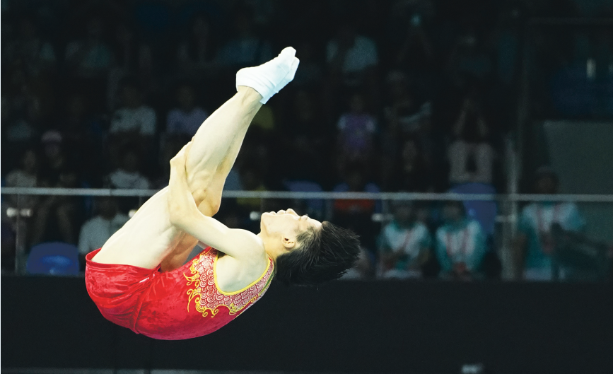 十五運(yùn)會蹦床比賽圓滿落幕